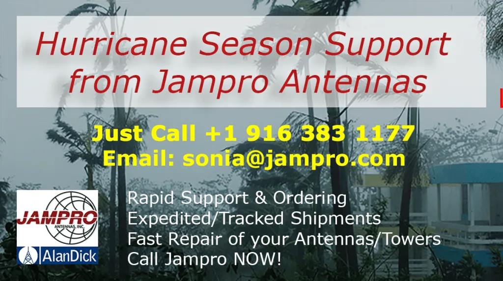 Asistencia de Jampro para la temporada de huracanes / ampro Hurricane Season Support
